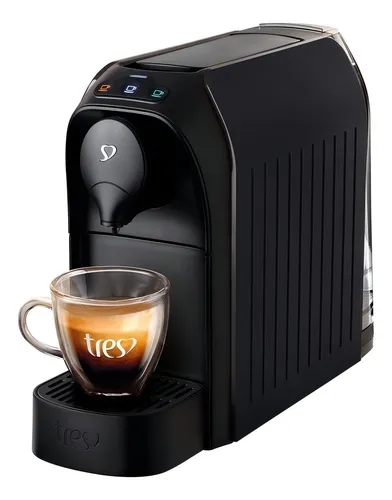 Cafeteira Espresso Passione Preto - TRES 3 Corações - R$ 529